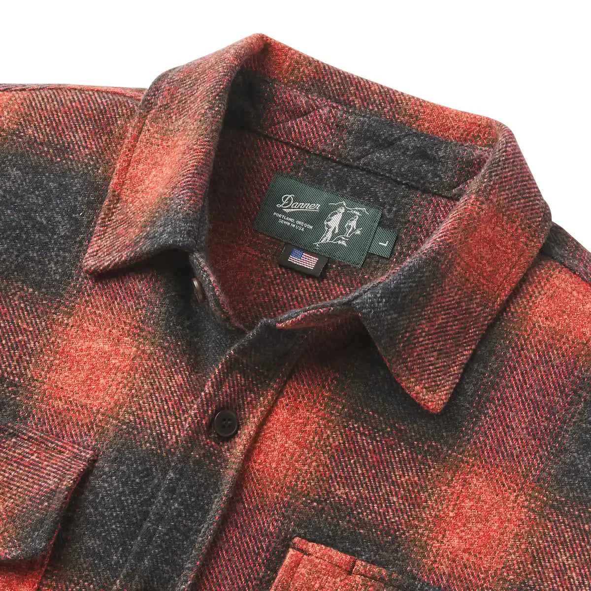 Men's Cedar Mill Cotton Flannel Ombre Buffalo Plaid - Image 3