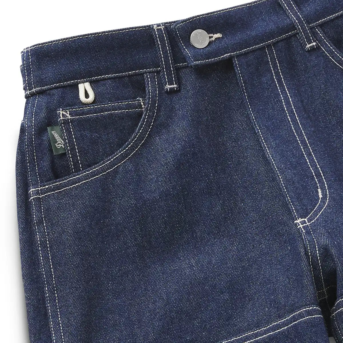 Women's Hawthorne Double Knee Pants Denim Dark Wash Indigo - Image 2
