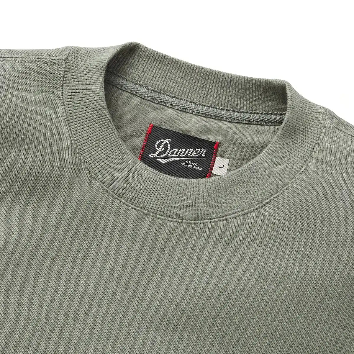 DWR Cotton Forager Sweatshirt Agave Green - Image 3