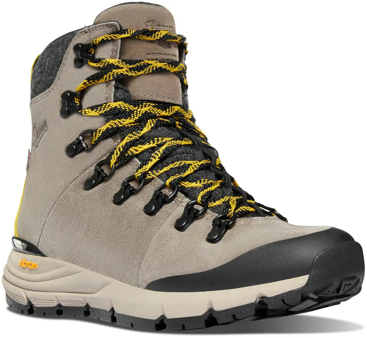 Women's Arctic 600 Side-Zip 7 Driftwood/Yellow 200G - Image 2