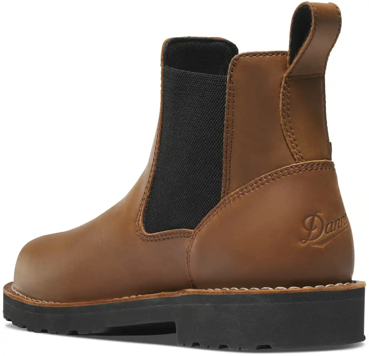 Men's Bull Run Chelsea 6 Tobacco Black Heel ST - Image 3