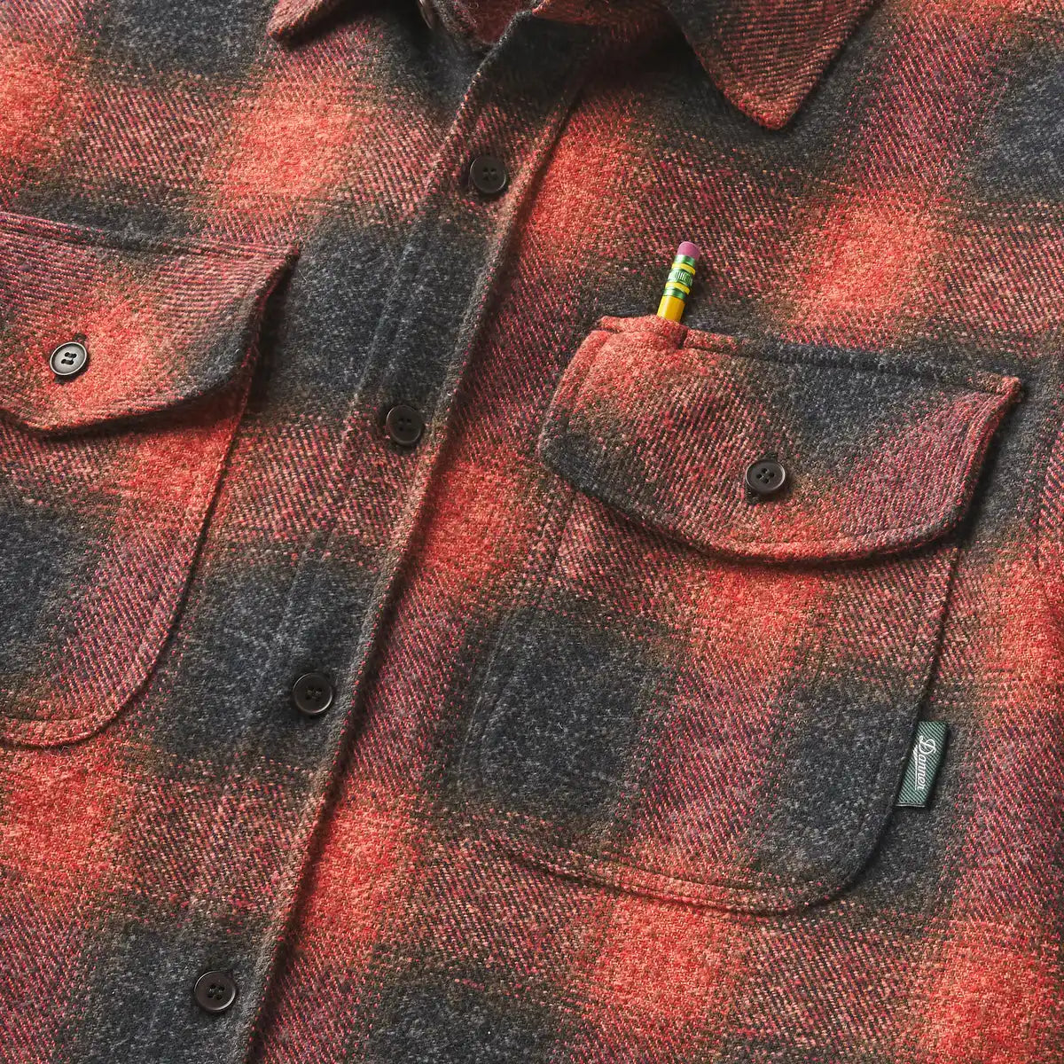 Men's Cedar Mill Cotton Flannel Ombre Buffalo Plaid - Image 4
